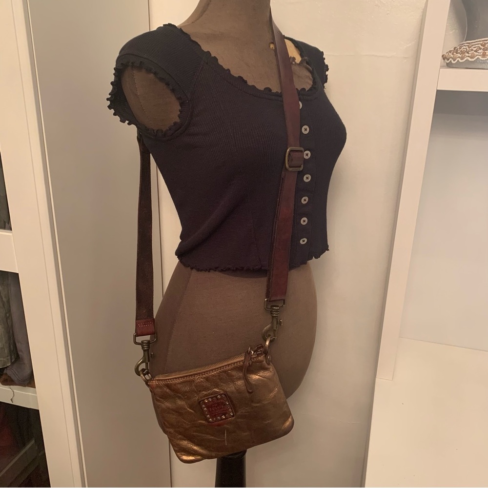 Campomaggi Bag Pochette Crossbody Bronze color shoulderbag spring leather